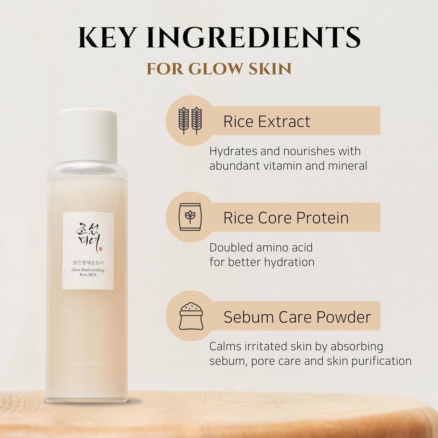 BEAUTY OF JOSEON - Glow Replenishing Rice Milk 150ml, 5.07 fl.oz - XQ