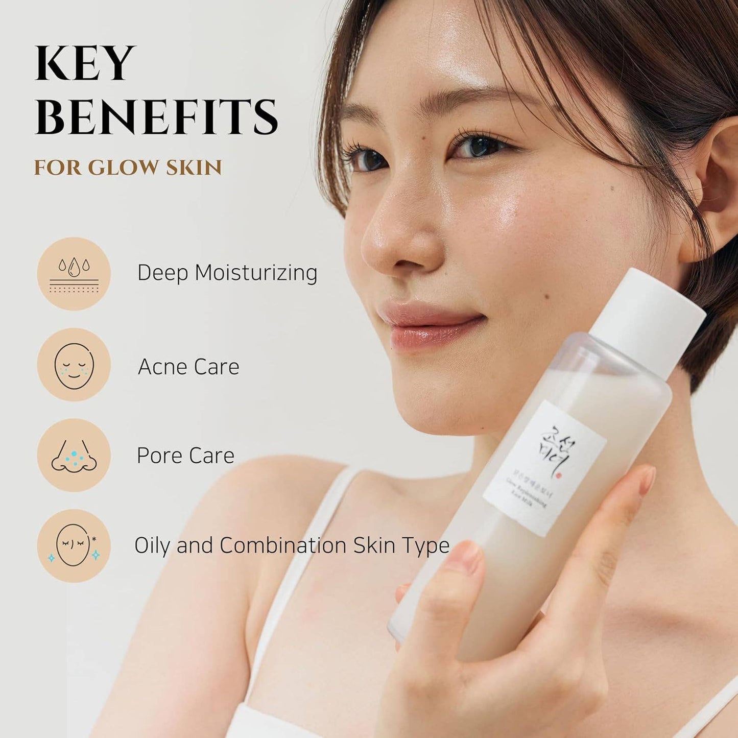 BEAUTY OF JOSEON - Glow Replenishing Rice Milk 150ml, 5.07 fl.oz - XQ