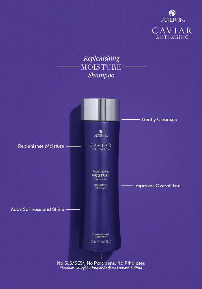 ALTERNA - Caviar Anti-Aging Replenishing Moisture Shampoo - XQ