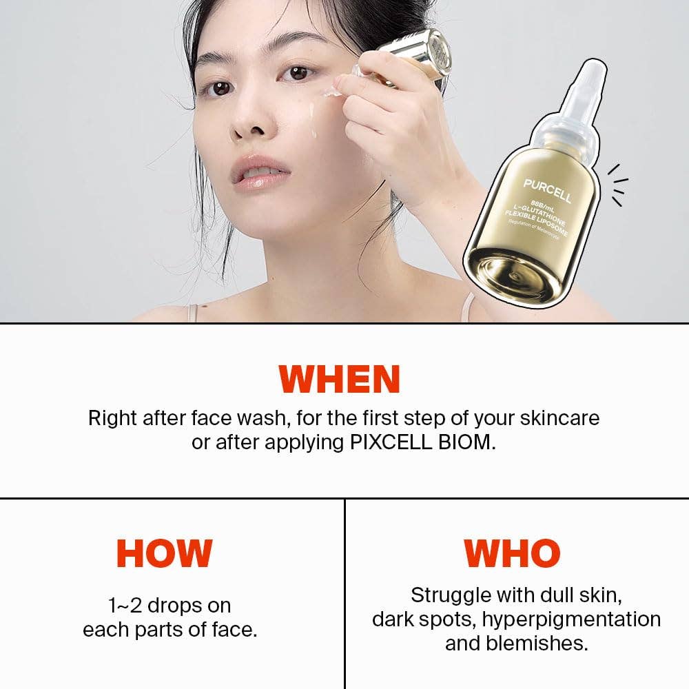 PURCELL - 5% Glutathione Face Serum 1.01 oz - XQ