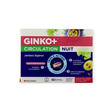 Ginko+ Circulation Night Tablets - XQ