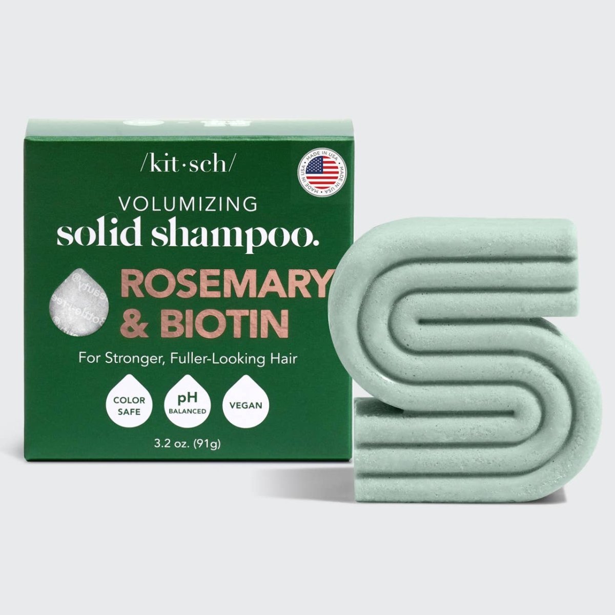 /kit•sch/ - Rosemary & Biotin Volumizing Solid Shampoo - XQ