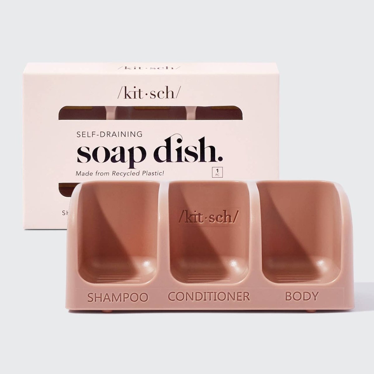 /kit•sch/ - Terracotta Self - draining Soap Dish - XQ