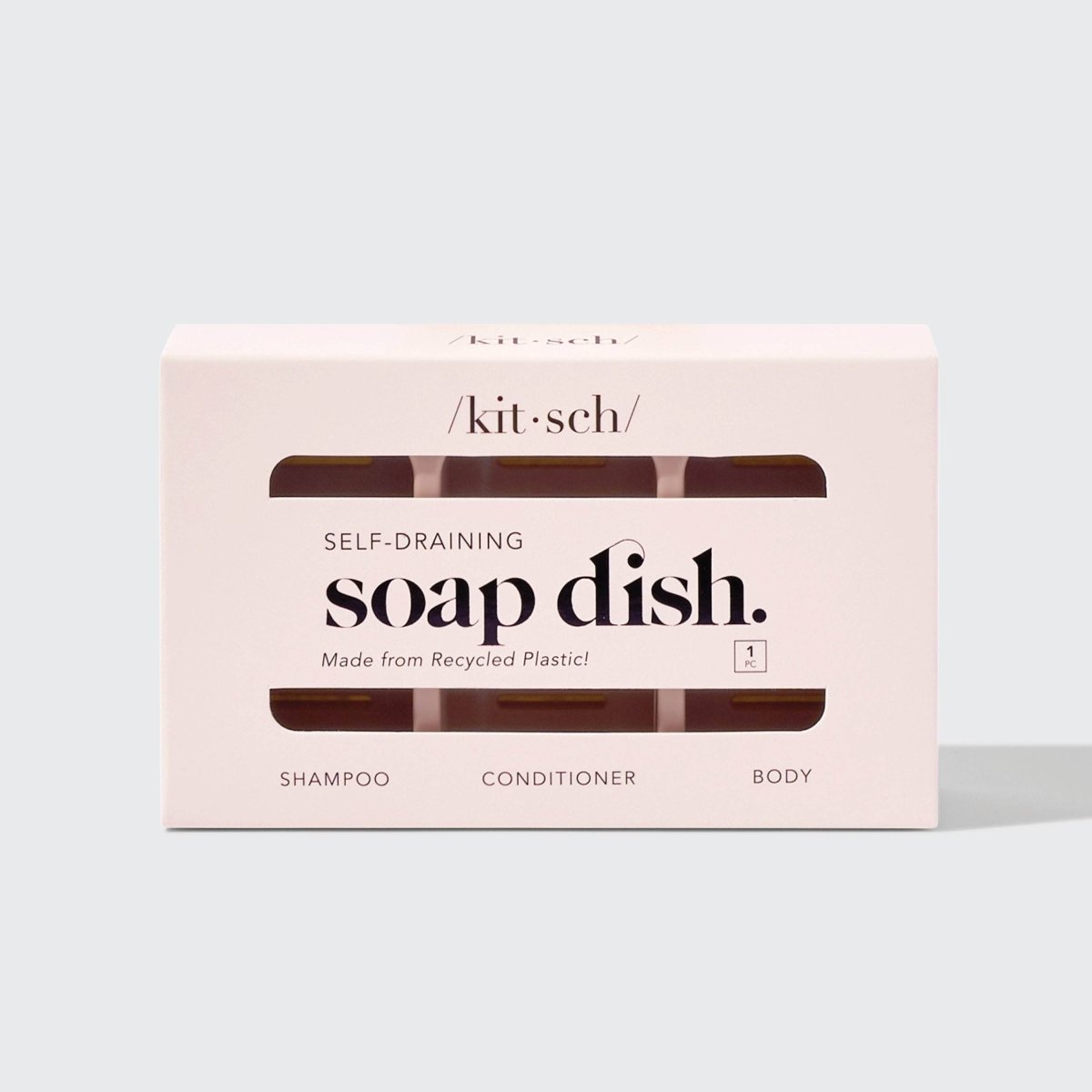 /kit•sch/ - Terracotta Self - draining Soap Dish - XQ