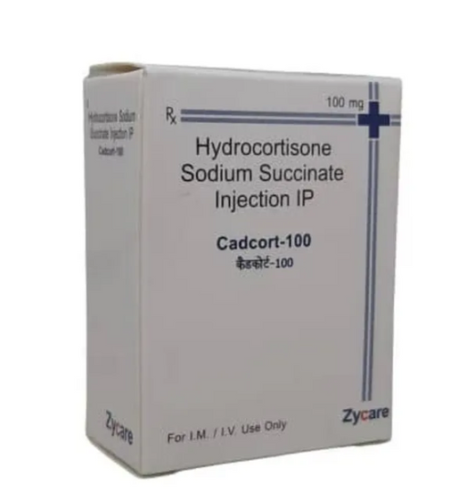 Cadort-100 Hydrocortisone Sodium Succinate Inj IP - XQ
