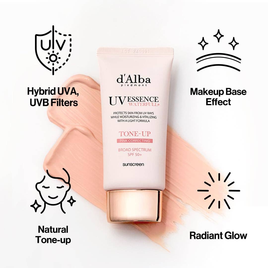 d’Alba - Piedmont Waterfull Tone-Up Sunscreen 50ml/1.69fl.oz - XQ