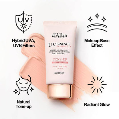 d’Alba - Piedmont Waterfull Tone-Up Sunscreen 50ml/1.69fl.oz - XQ