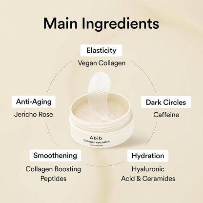 Abib - Jericho Rose Jelly Collagen Eyepatch 60 Patches - XQ