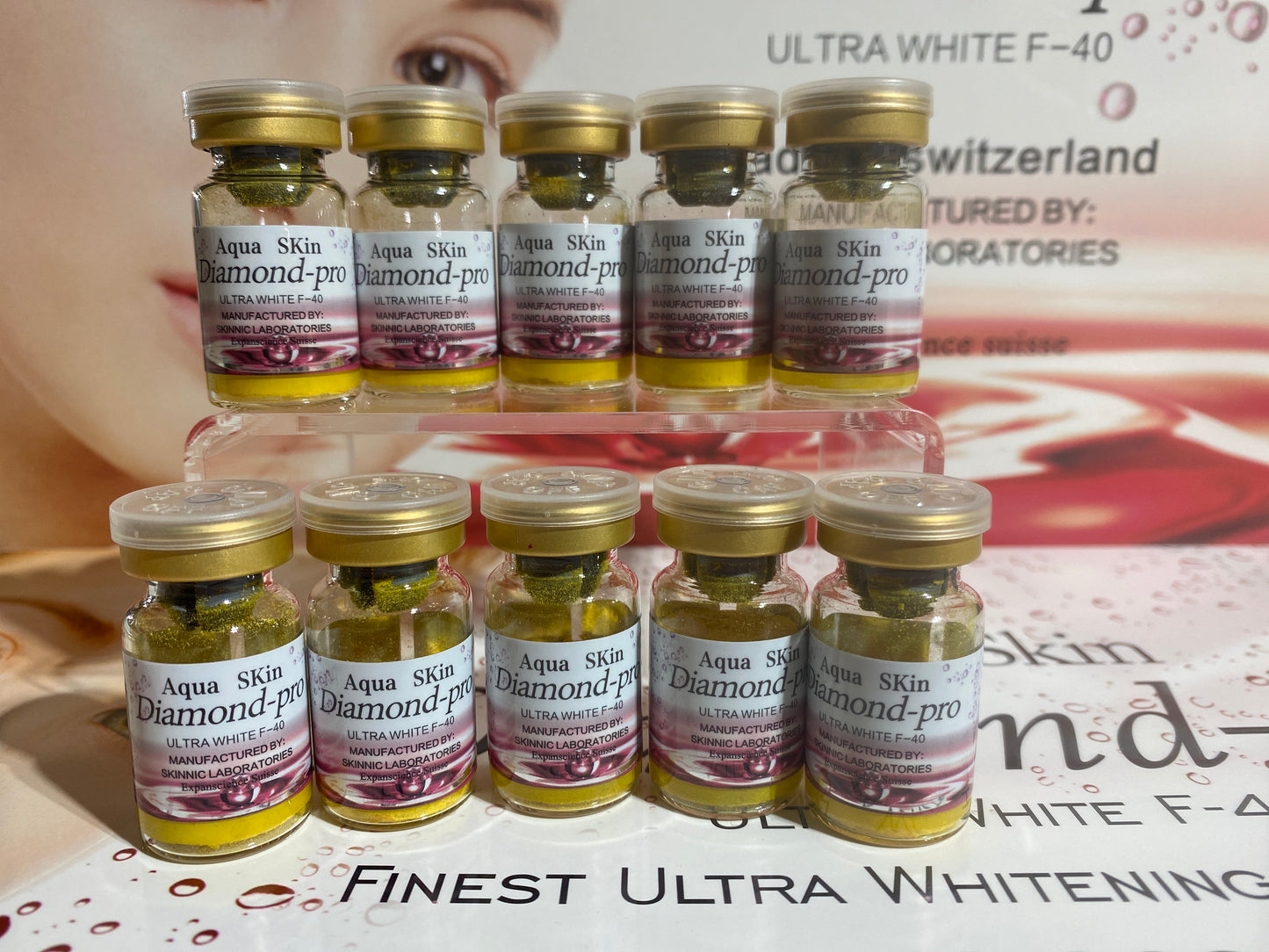 Aqua Skin Diamond-Pro Ultra White F-40 - XQ