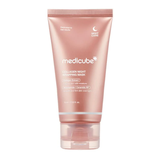 MEDICUBE Collagen Overnight Wrapping Peel Off Facial Mask (75ml) - XQ