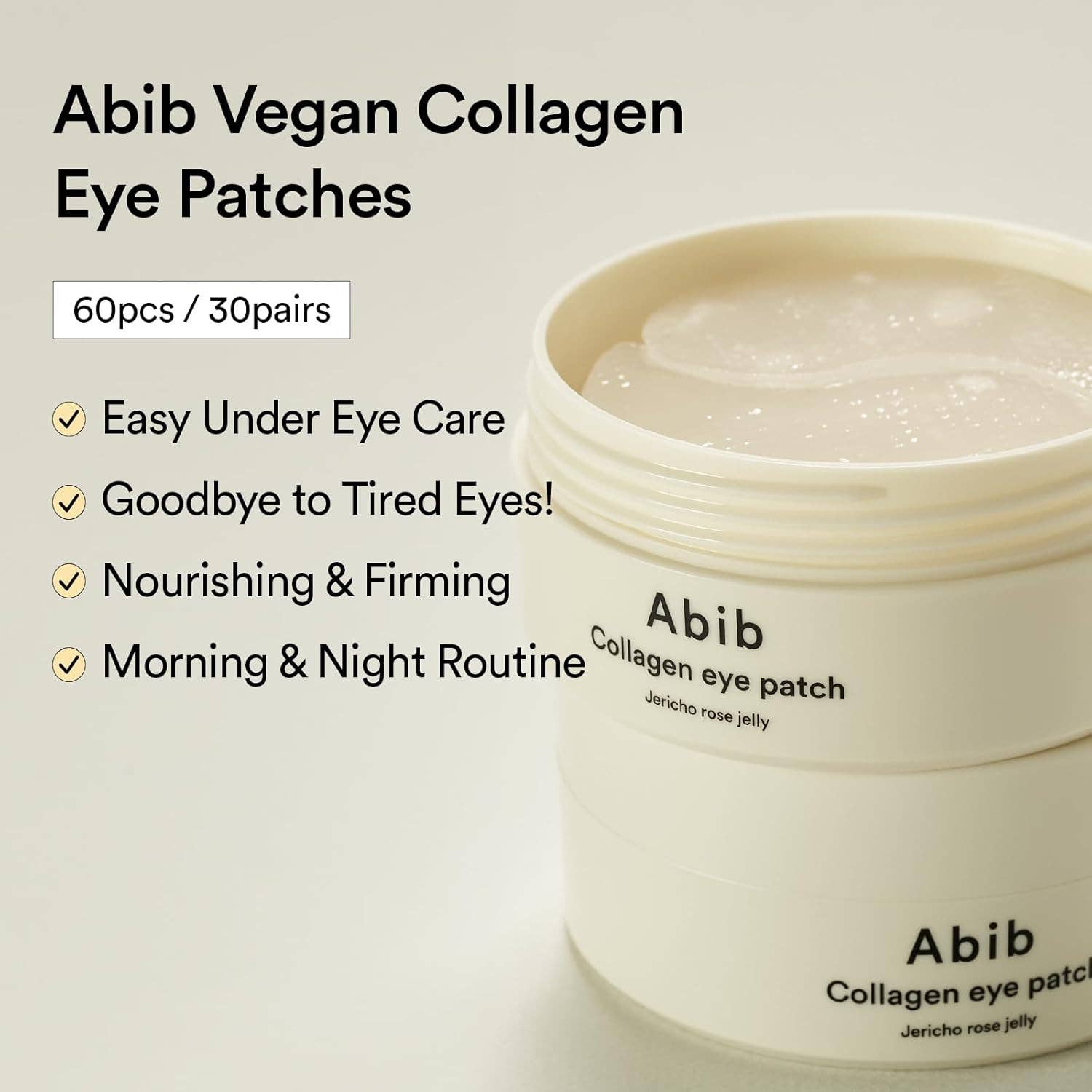 Abib - Jericho Rose Jelly Collagen Eyepatch 60 Patches - XQ