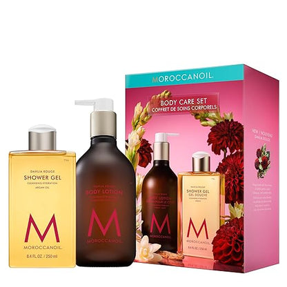 MoroccanOil - Dahlia Rouge Shower Gel & Body Lotion Kit - XQ