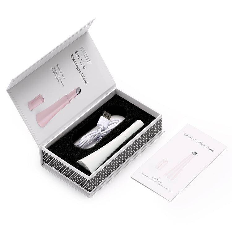 Eye & Lip Sonic Vibration Heat Therapy Massager Wand - 3 Level 42℃ - XQ