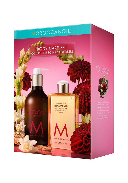 MoroccanOil - Dahlia Rouge Shower Gel & Body Lotion Kit - XQ