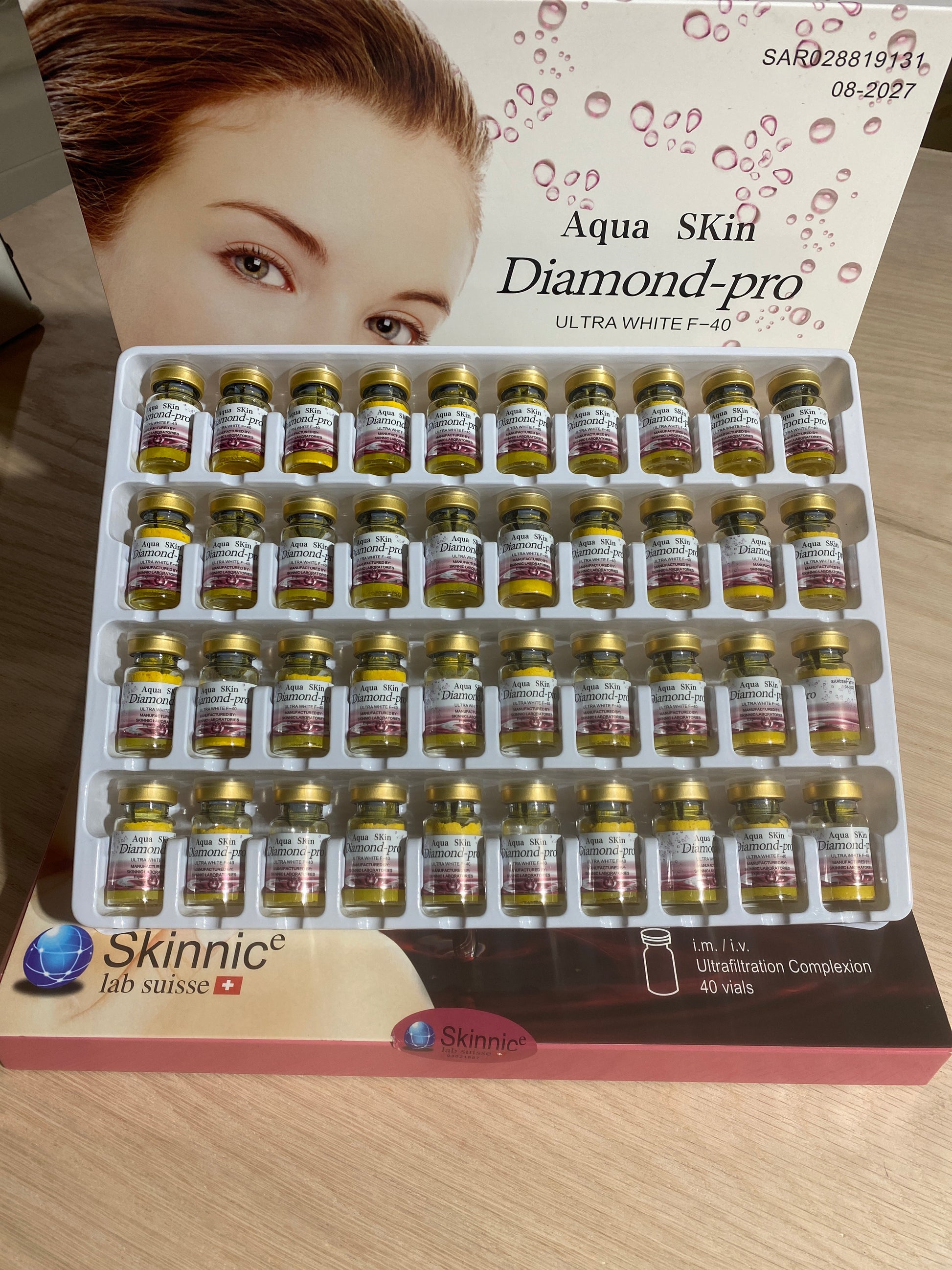 Aqua Skin Diamond-Pro Ultra White F-40 - XQ