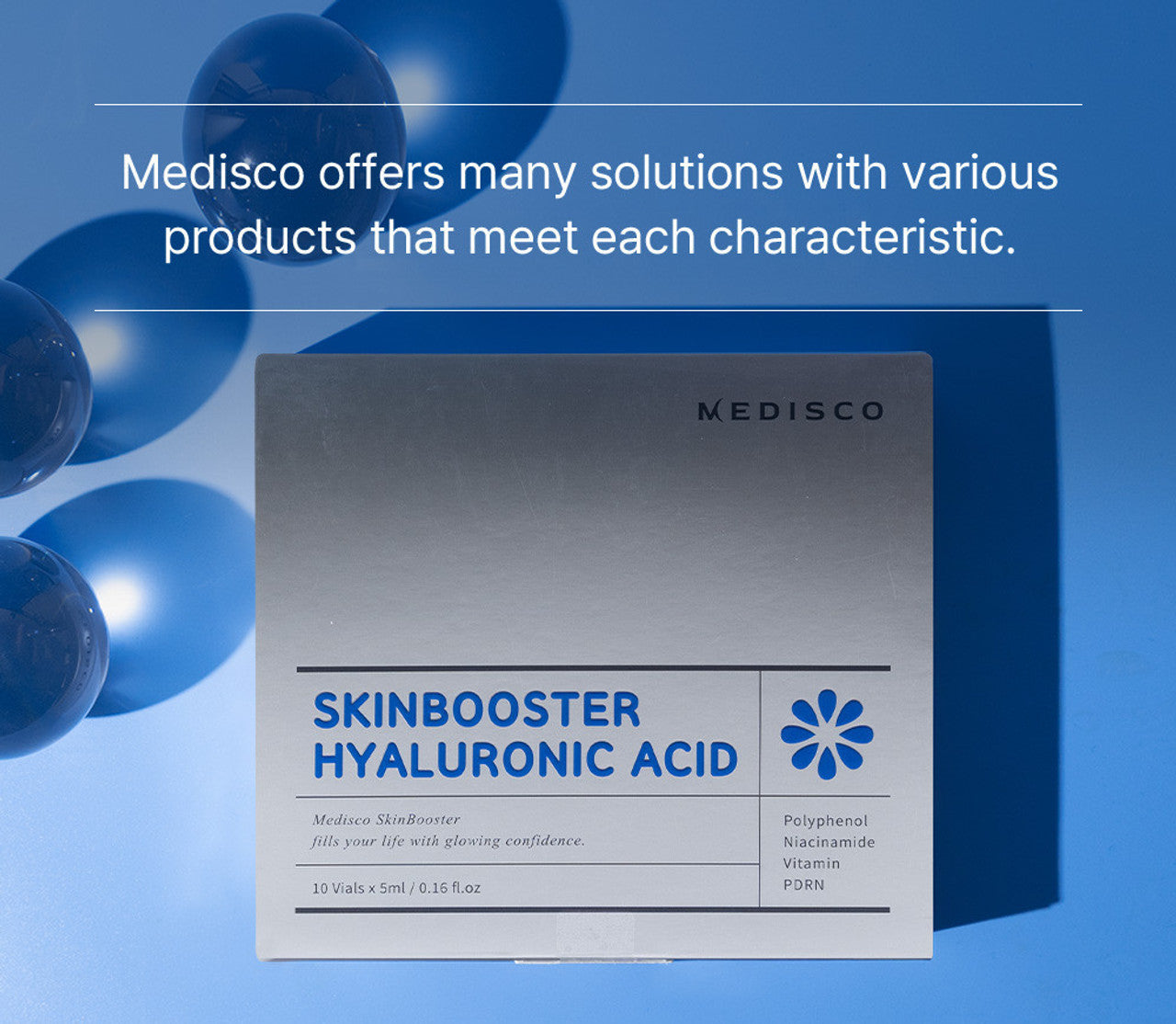 Medisco - Skinbooster Hyaluronic Acid - XQ