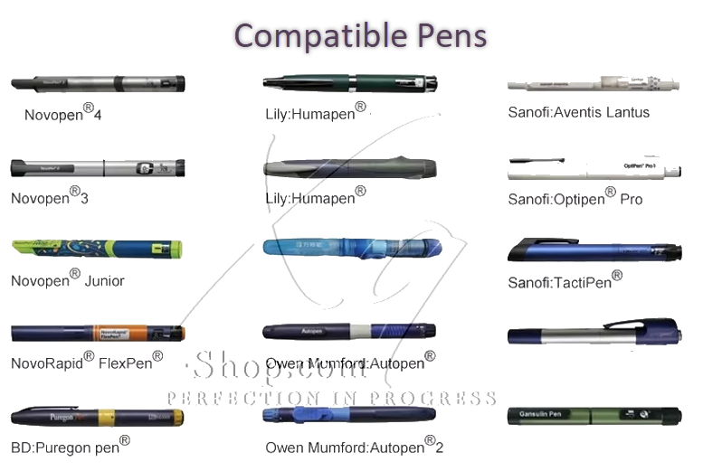 Empty Refillable Glass Vials Cartridges 3ml - Serum & Peptide Pen - XQ