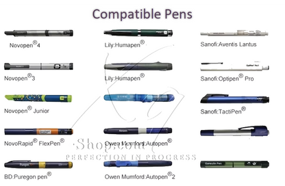 Empty Refillable Glass Vials Cartridges 3ml - Serum & Peptide Pen - XQ