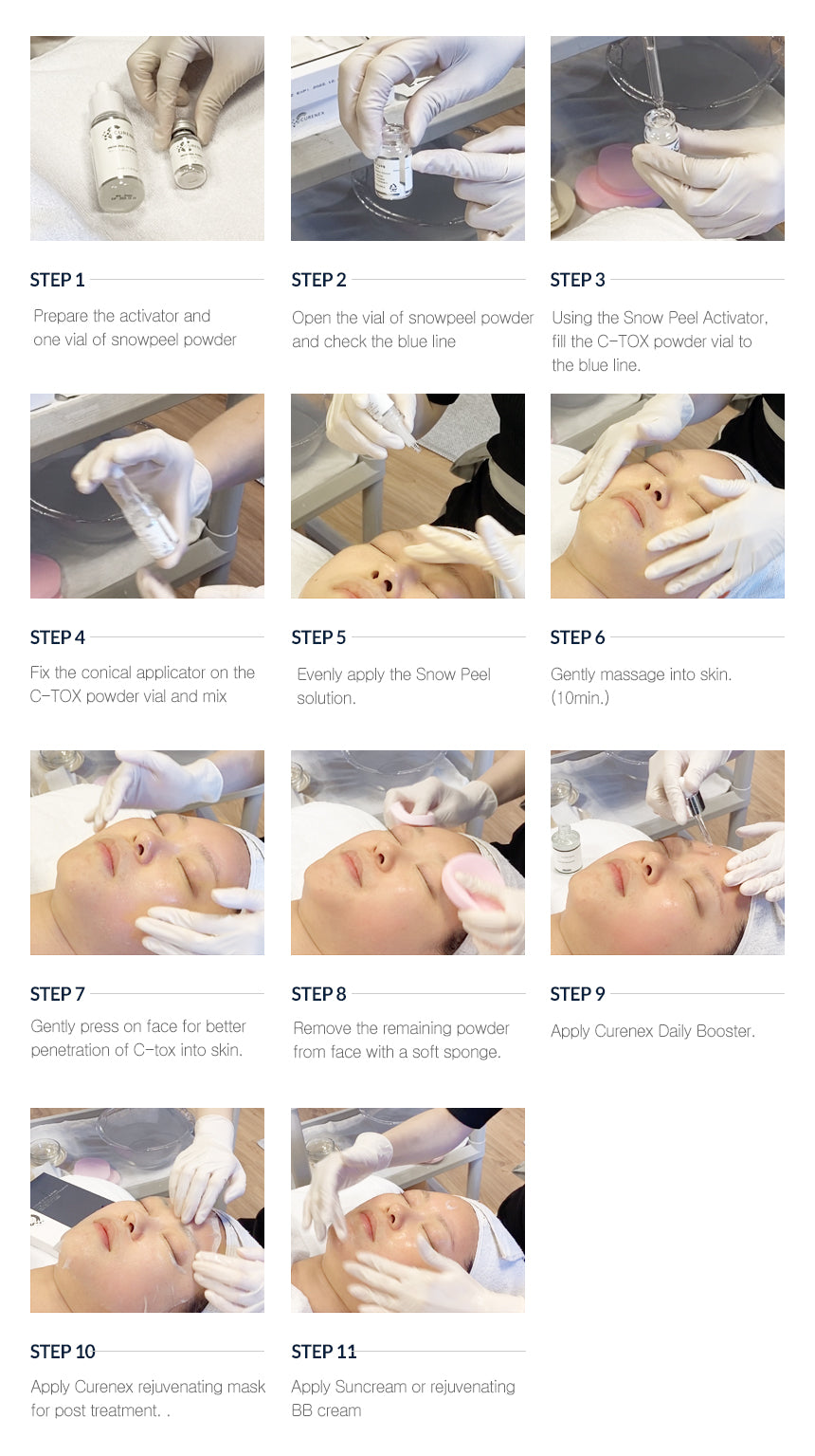 Curenex - SNOWPEEL C-Tox Peel - XQ