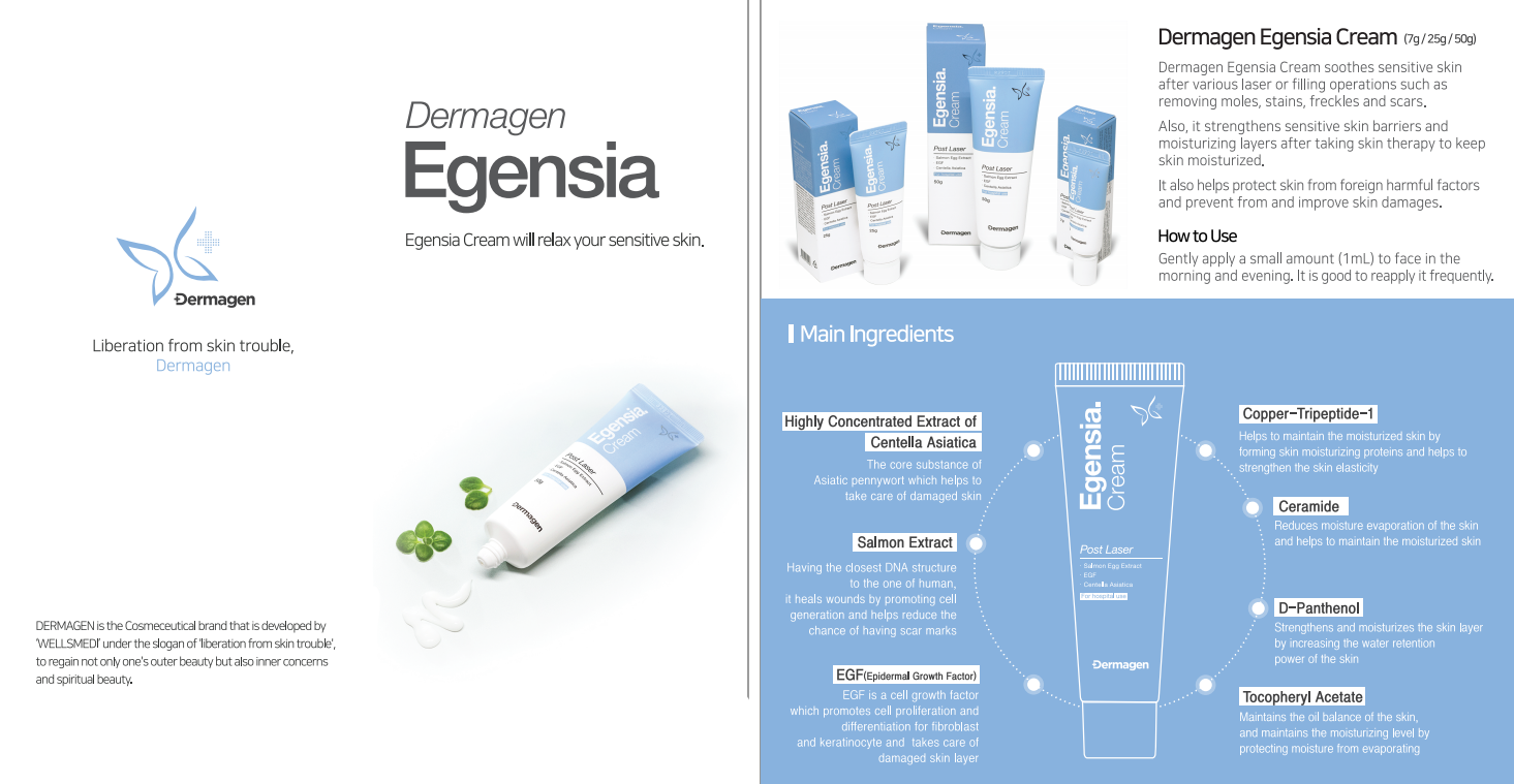 Dermagen - Egensia Post Laser Cream - XQ