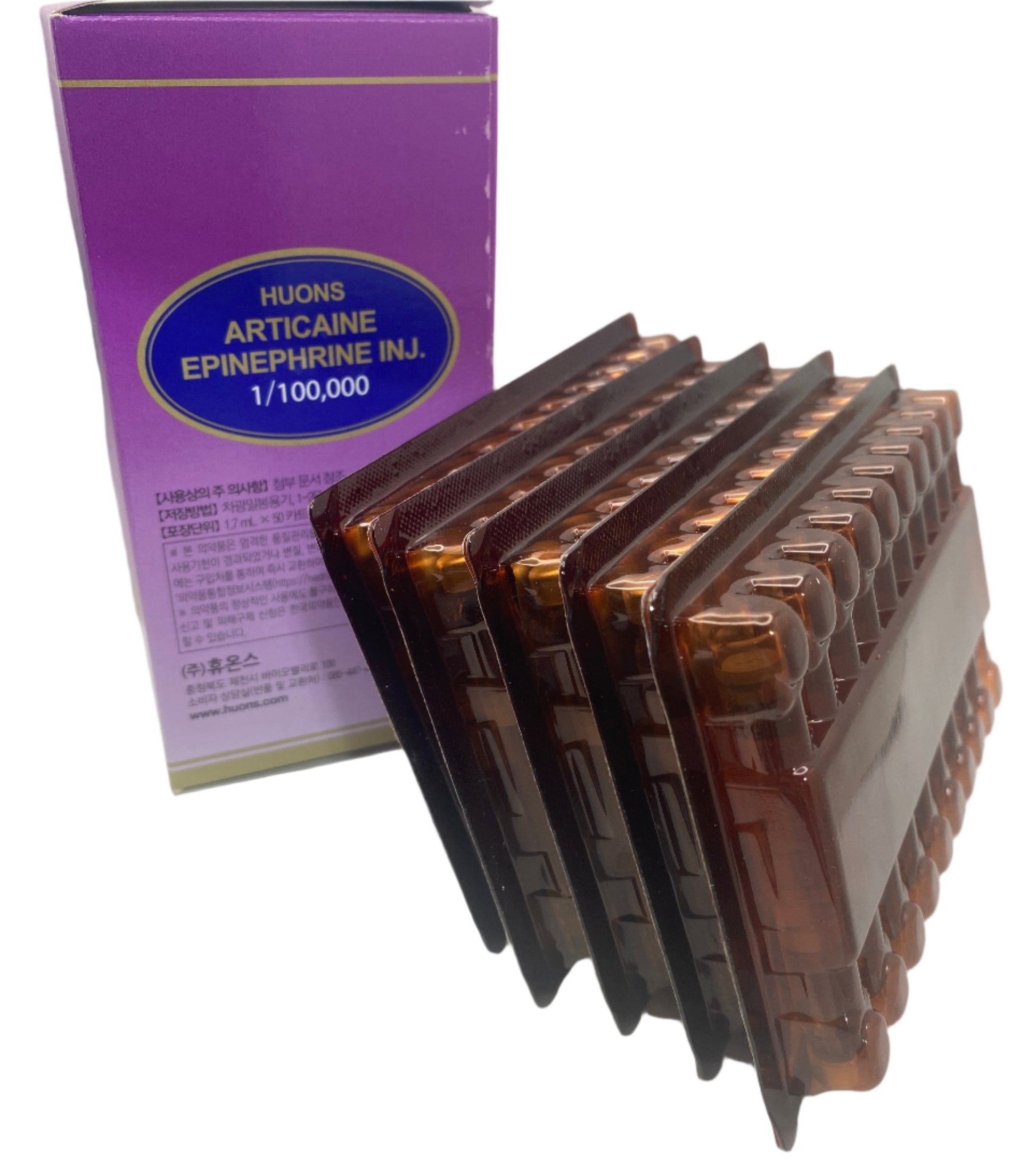 Huons Articaine Epinephrine Inj 1.7ml - XQ