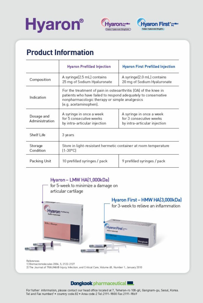Hyaron HA Skin Booster - XQ