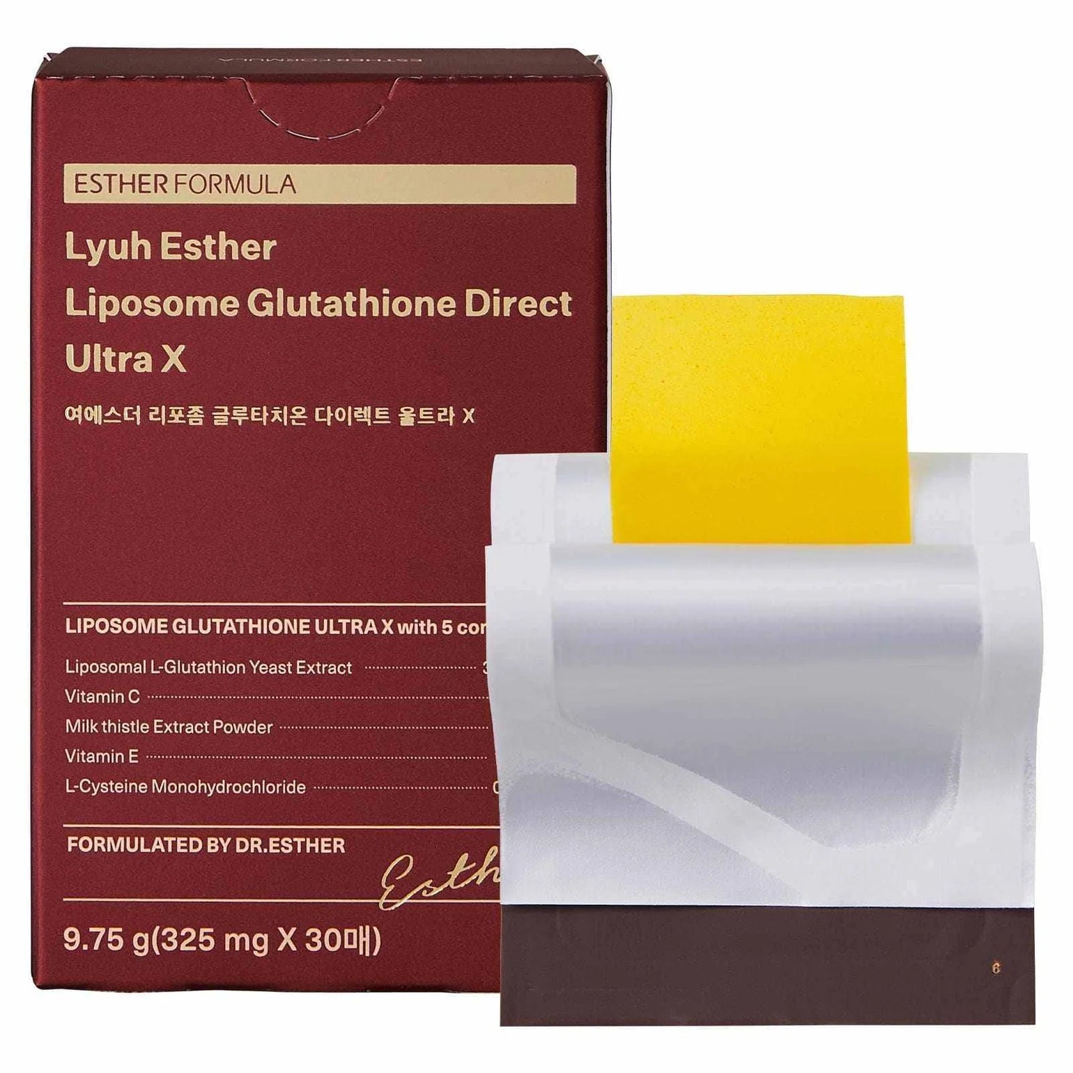 Esther Formula - Liposome Glutathione Direct Ultra X Transdermal Film - XQ