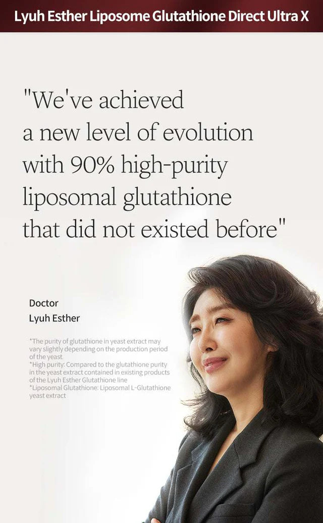 Esther Formula - Liposome Glutathione Direct Ultra X Transdermal Film - XQ