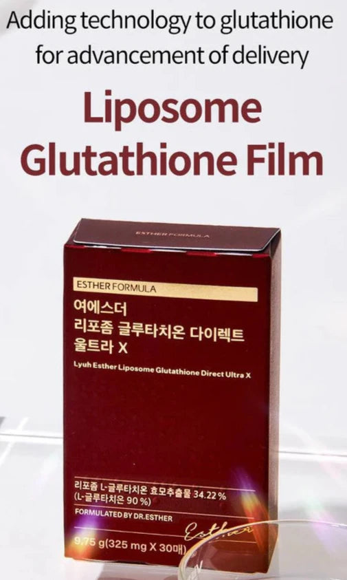 Esther Formula - Liposome Glutathione Direct Ultra X Transdermal Film - XQ