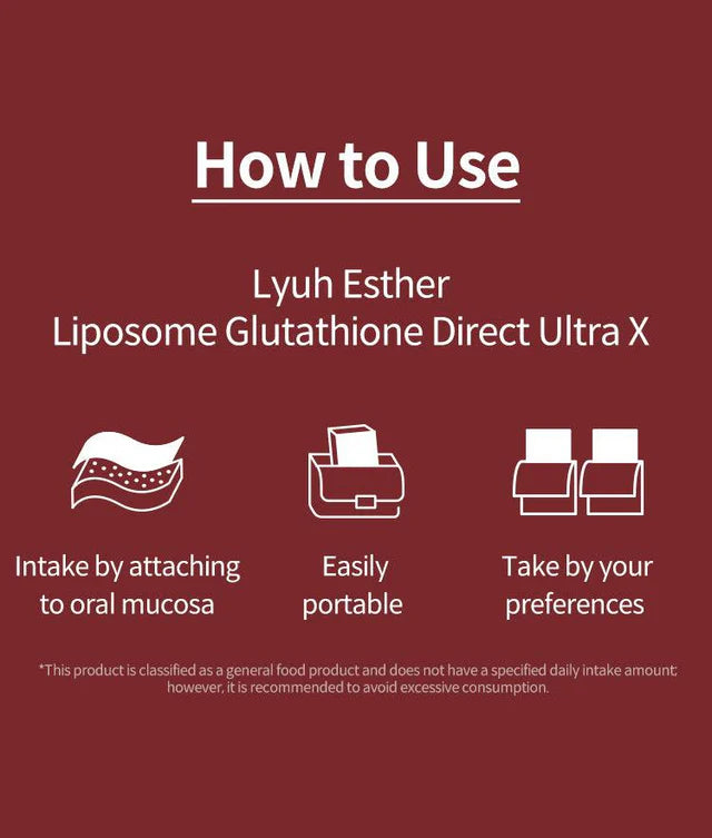 Esther Formula - Liposome Glutathione Direct Ultra X Transdermal Film - XQ