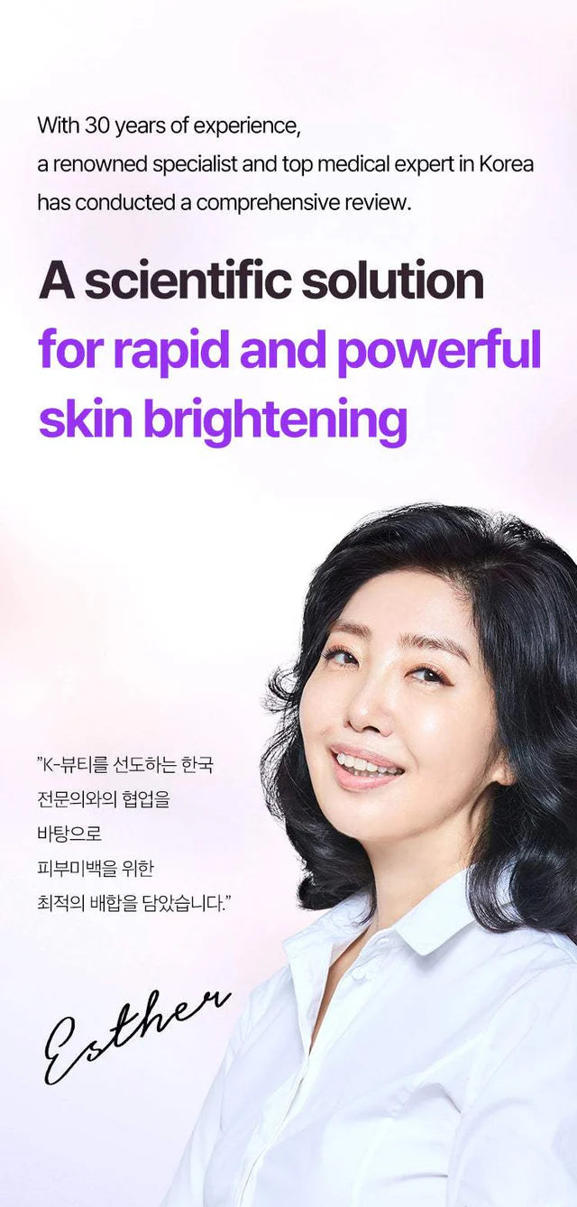 Esther Formula - Liposome Glutathione Direct White Max Transdermal Film - XQ