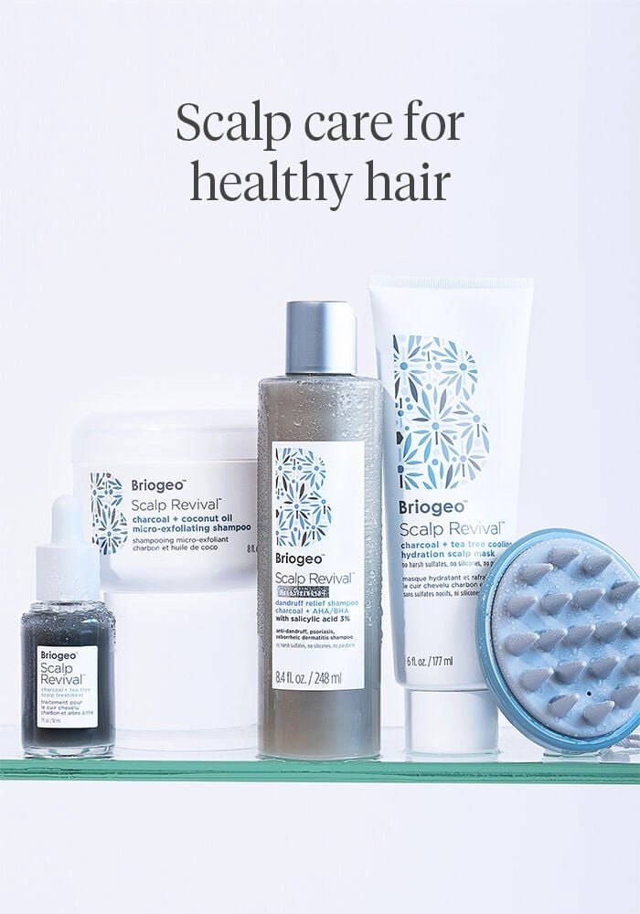 Briogeo - Scalp Revival Charcoal + Tea Tree Cooling Hydration Scalp Mask 6oz - XQ