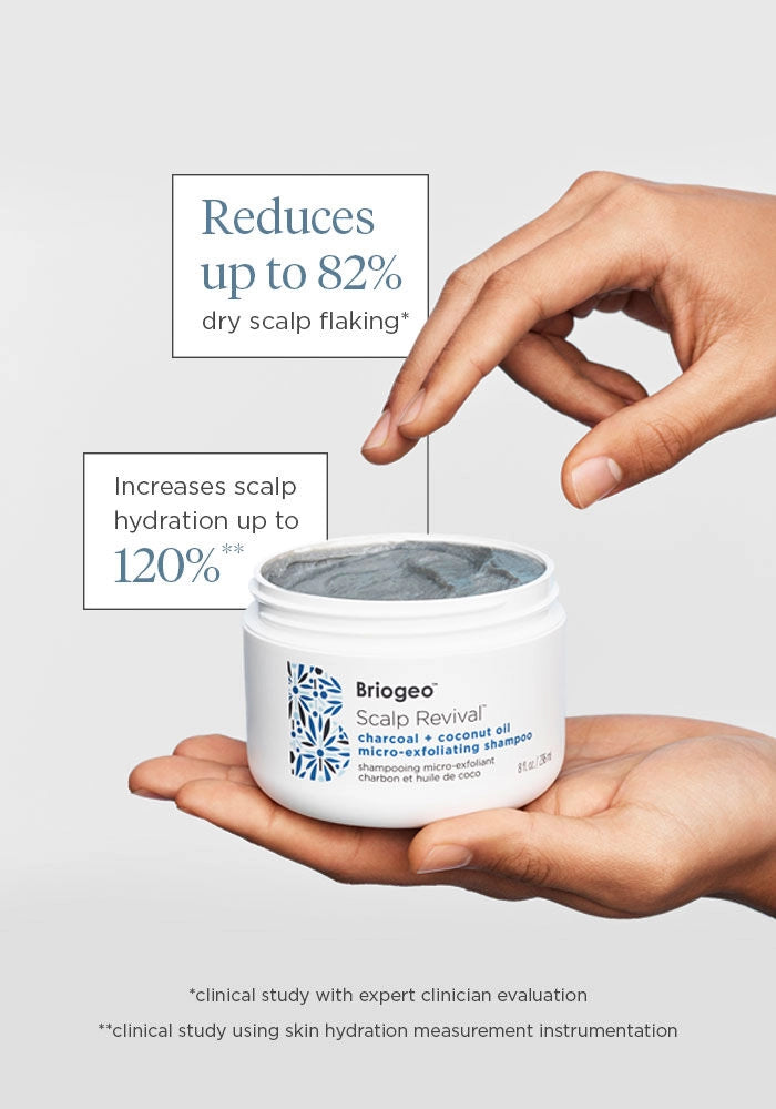 Briogeo - Scalp Revival Charcoal + Coconut Oil Micro-Exfoliating Shampoo 8oz - XQ