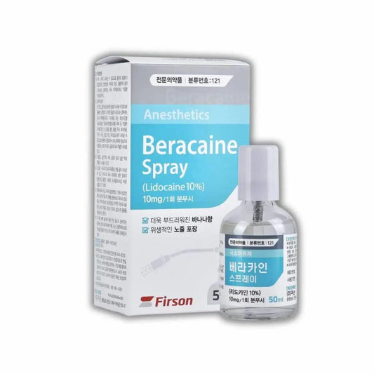 Beracaine Spray Lidocaine 10% 50ml - XQ