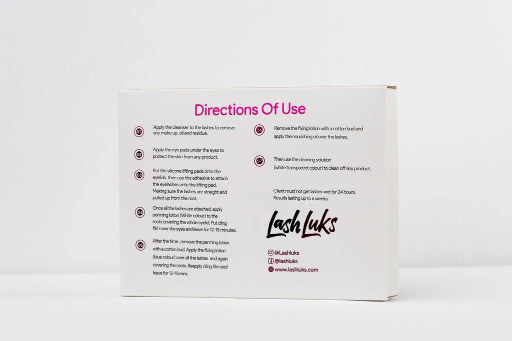 Lash Luks - Professional Eyelash Perm Kit