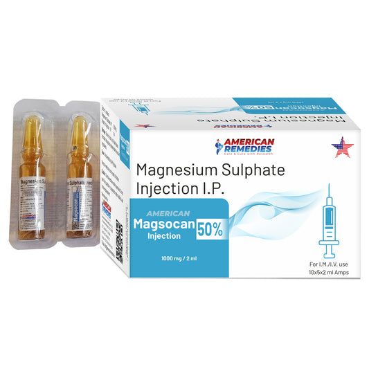 American Remedies - Magnesium Sulphate 50% 1000mg - XQ