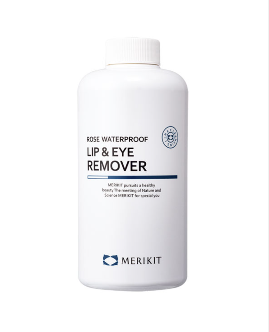 MERIKIT Rose Waterproof Lip & Eye Makeup Remover 500ml - XQ
