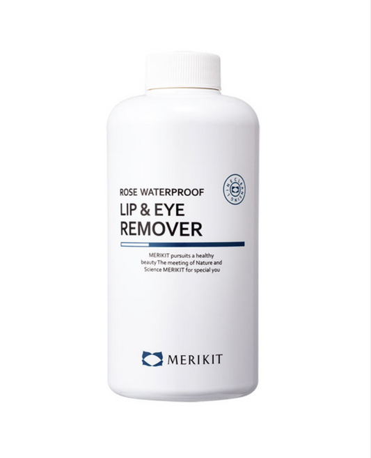 MERIKIT Rose Waterproof Lip & Eye Makeup Remover 500ml - XQ