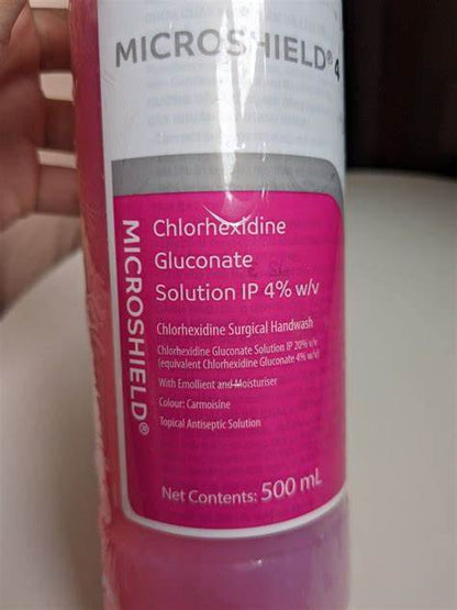 Microshield 4 - Chlorhexidine Gluconate Surgical Wash 4% - XQ