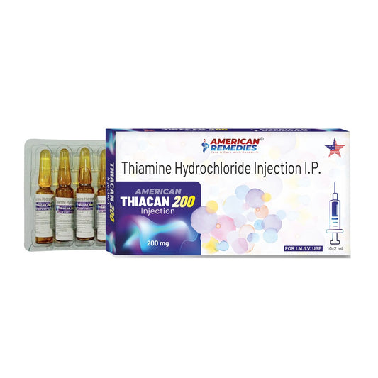 American Remedies - B1 Thymine 200mg - XQ