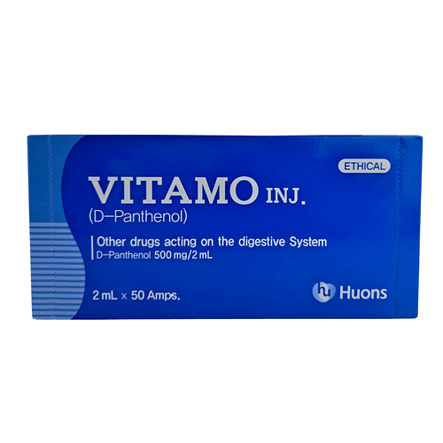 VITAMO Vitamin B5 D-Panthenol 500mg - XQ