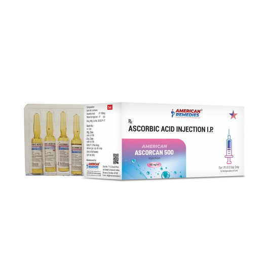 American Remedies - Vitamin C Ascorbic Acid - XQ