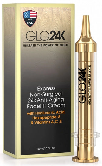 GLO24K Express Anti-Aging Facelift Cream 0.33oz - XQ
