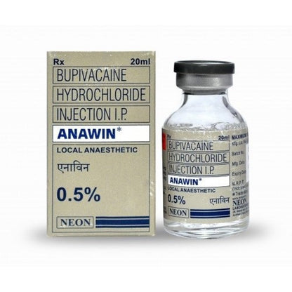 Aniwan Bupivacaine Hydrochloride .5% 20ml - XQ
