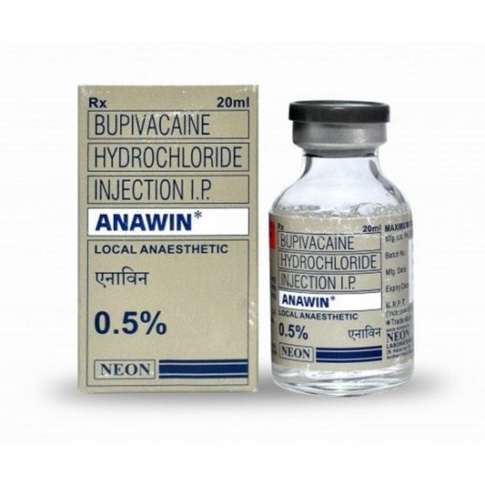 Aniwan Bupivacaine Hydrochloride .5% 20ml - XQ