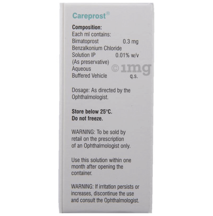 Careprost Eye Drop (Generic LATISSE) Lash Growth Serum Bimatoprost (3ml) - XQ