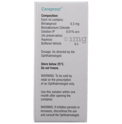 Careprost Eye Drop (Generic LATISSE) Lash Growth Serum Bimatoprost (3ml) - XQ