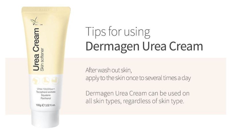 Dermagen - Urea Cream Skin Softener 100g 3.53oz - XQ