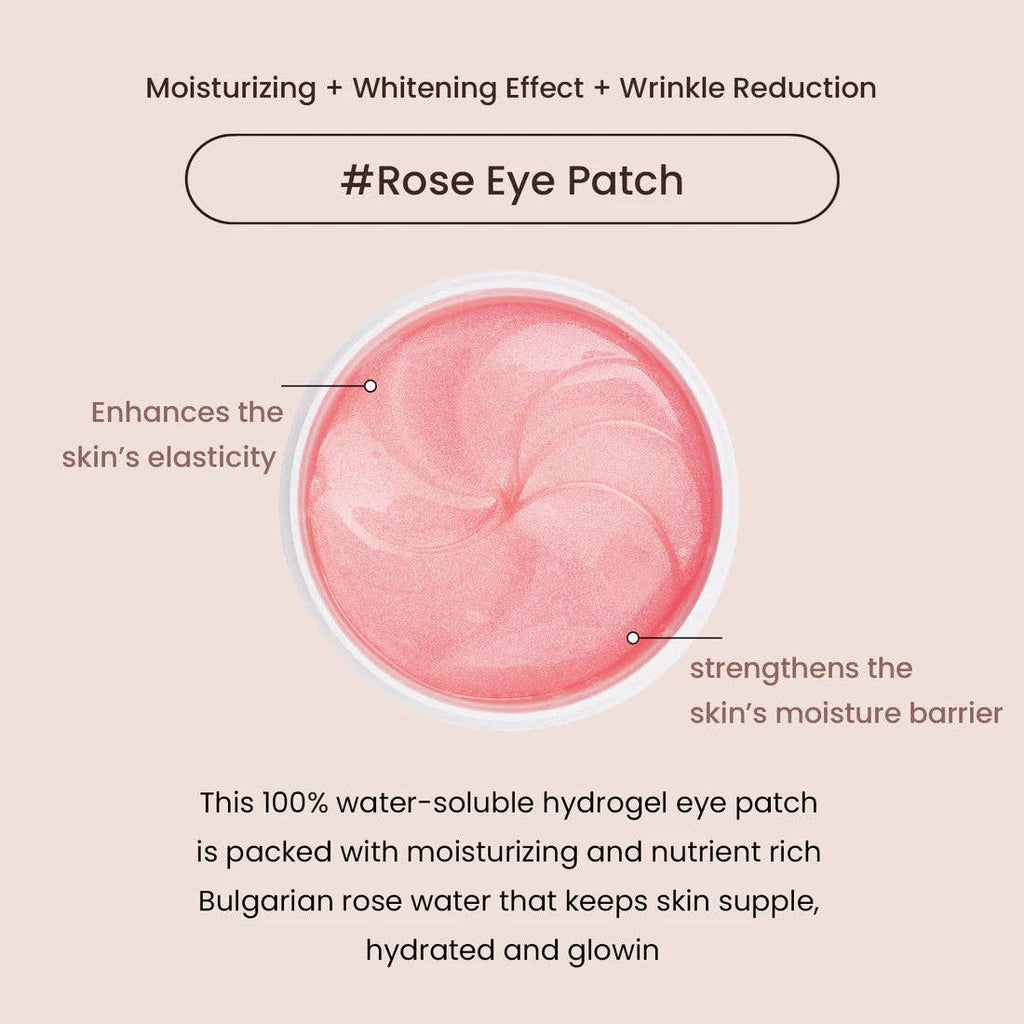 HEIMISH - Bulgarian Rose Water Hydrogel Eye Patch 1.4g/0.05oz - XQ