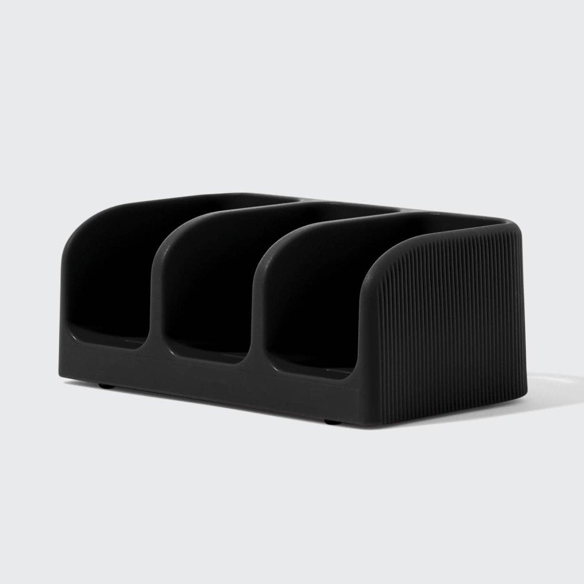 /kit•sch/ - Black Self - Draining Soap Dish - XQ